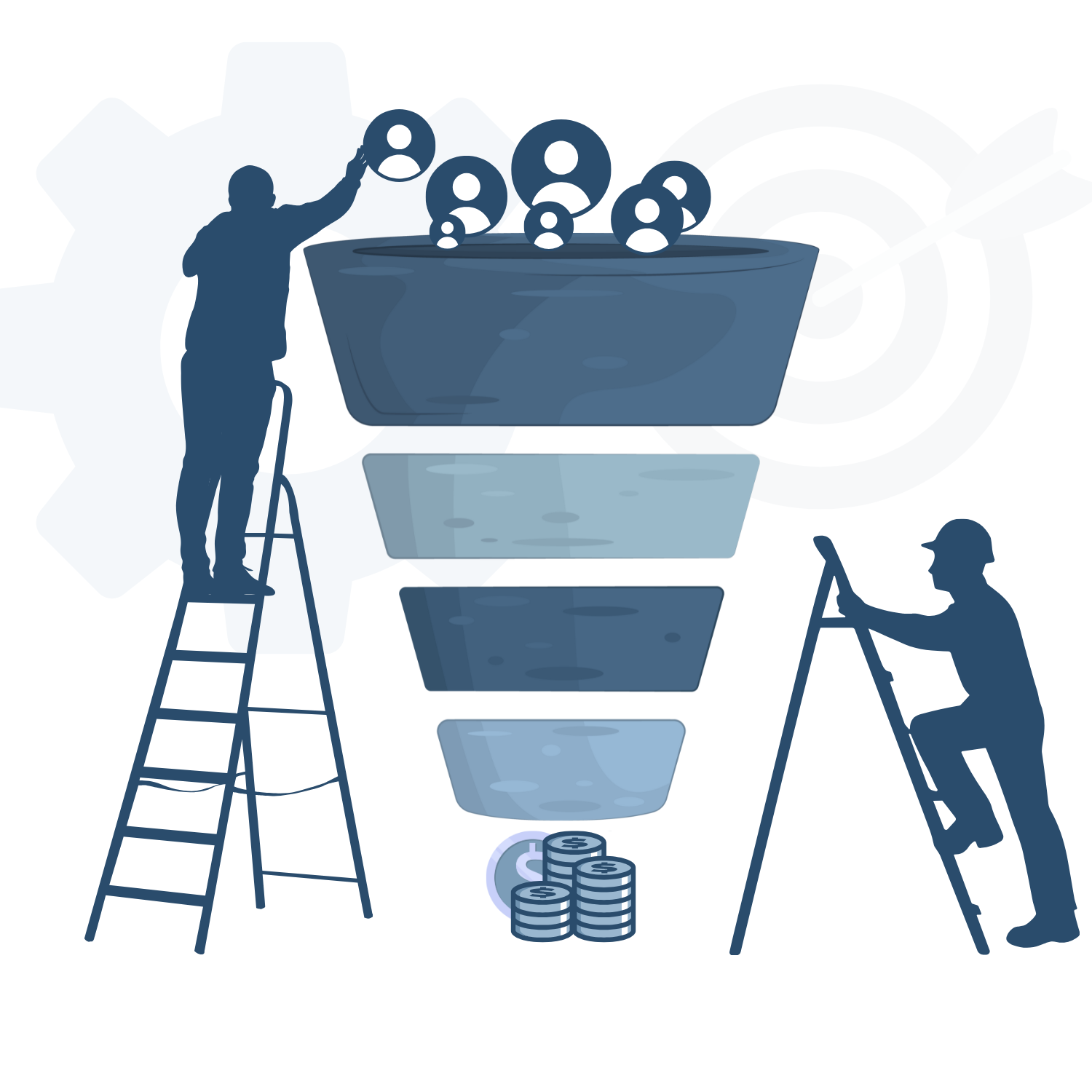 Personalized Nurturing & Funnel Design animation